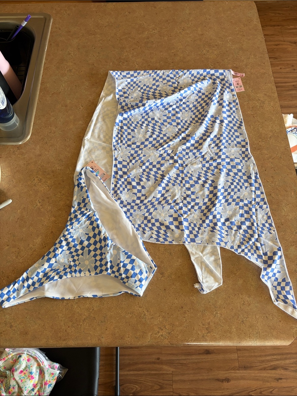 Ardene Swim Bottoms and Sarang/Wrap